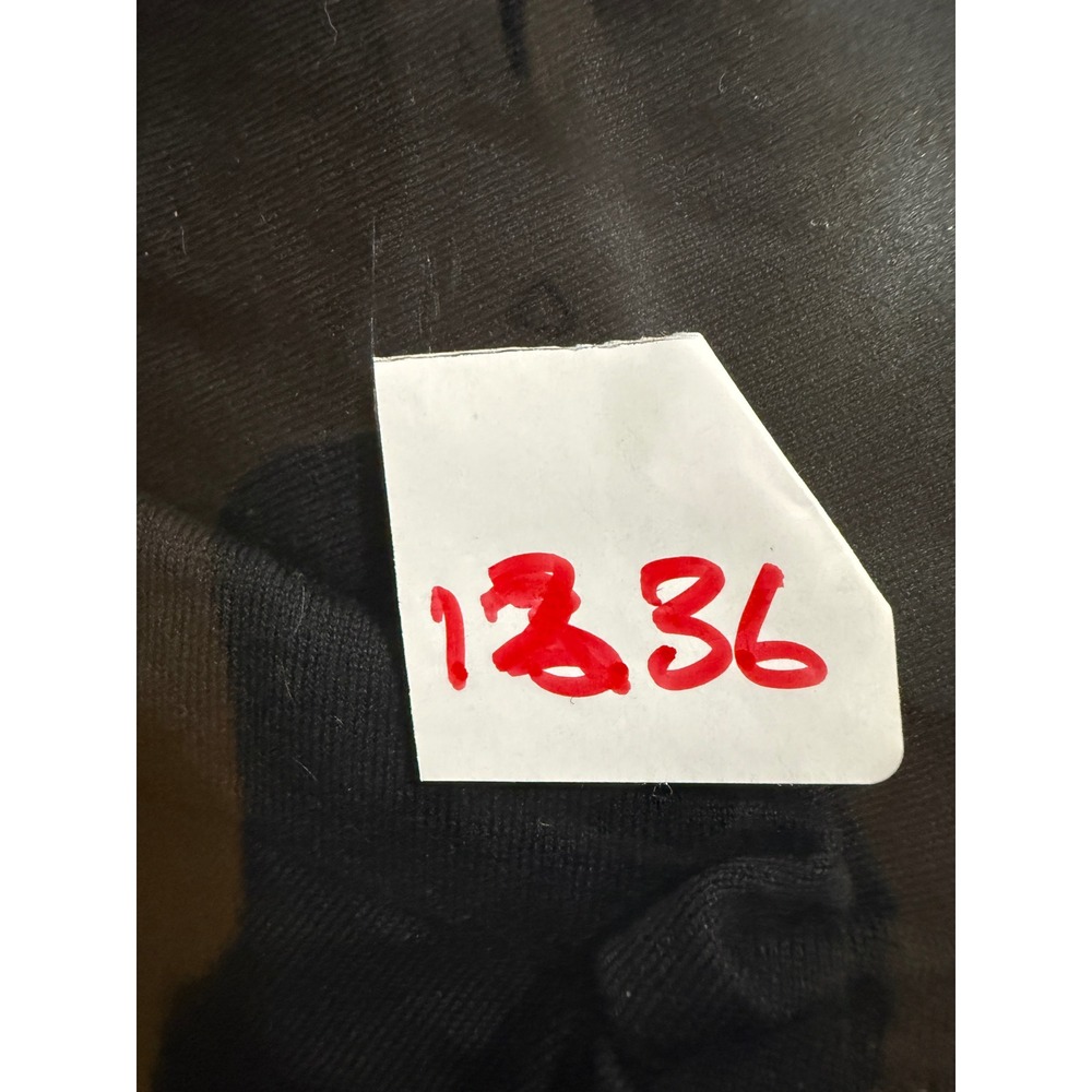 Givenchy Black Mock Neck Short Sleeve‎ T Shirt Top Logo Detail Size S - Picture 7 of 7